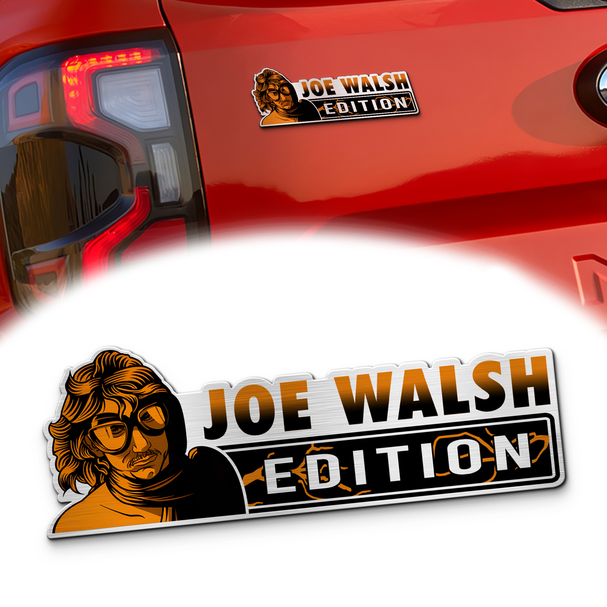 Joe Walsh Edition Car Emblem 1 Joe Walsh Edition Car Emblem