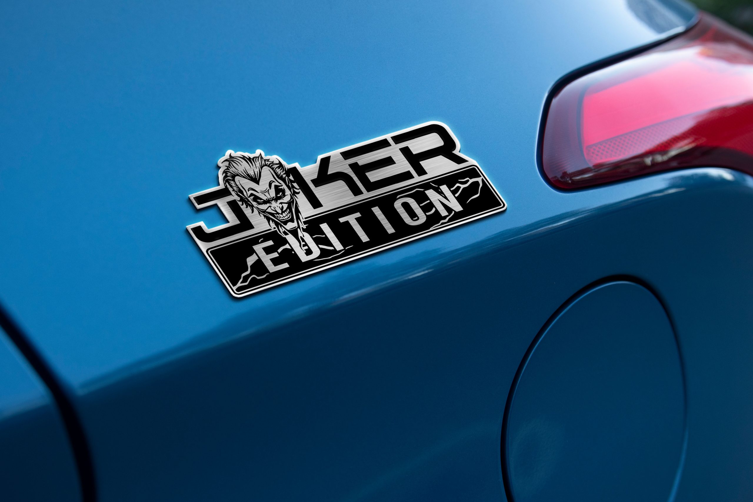 Joker Comic Edition Laser Engraved Car Emblem 6 Joker Comic Edition Laser Engraved Car Emblem - Image 6