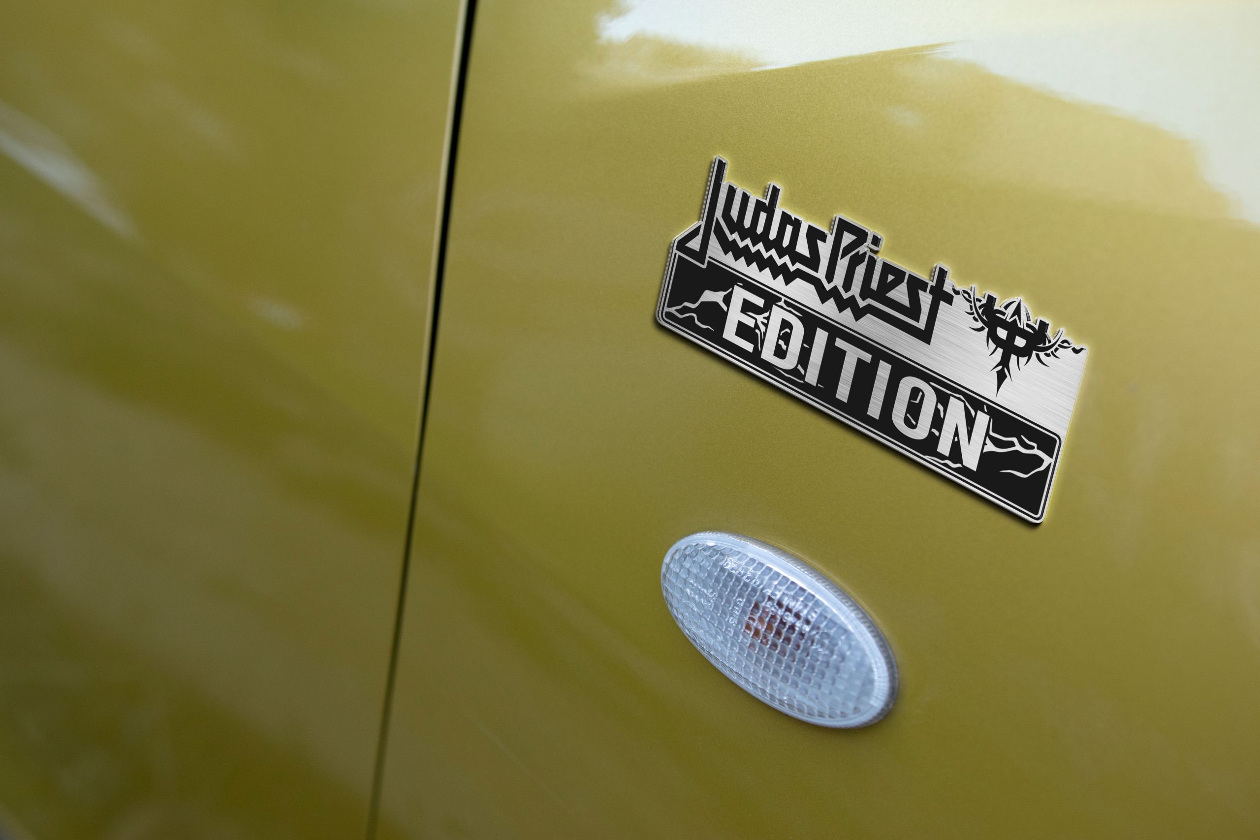 Judas Priest Edition Laser Engraved Car Name Emblem 5 Judas Priest Edition Laser Engraved Car Name Emblem - Image 5