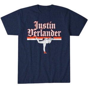 Justin Verlander Detroit Ace Pose T-Shirt