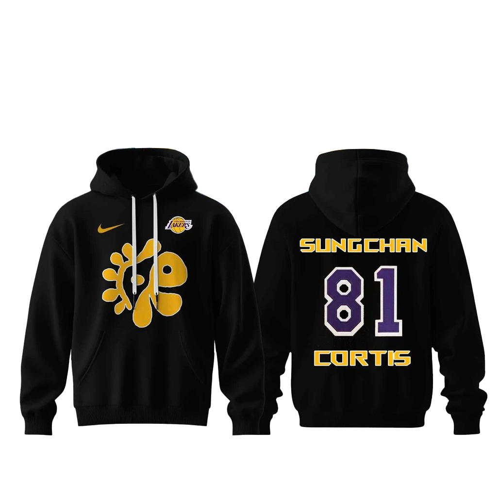 K-Pop Energy x Los Angeles Lakers Hoodie 1 K-Pop Energy x Los Angeles Lakers Hoodie