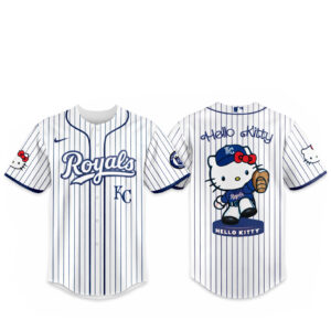 Kansas City Royals Major League Baseball 2026 Hello Kitty Baseball Jersey