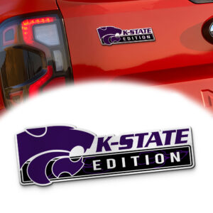 Kansas State Wildcats Edition Acrylic Car Name Emblem