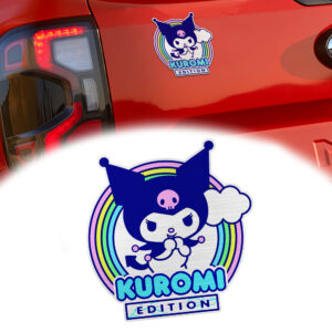 Kuromi Edition Laser Engraved Car Name Emblem