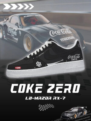 LB RX-7 Coke Zero Air Force 1 Shoes Sneakers
