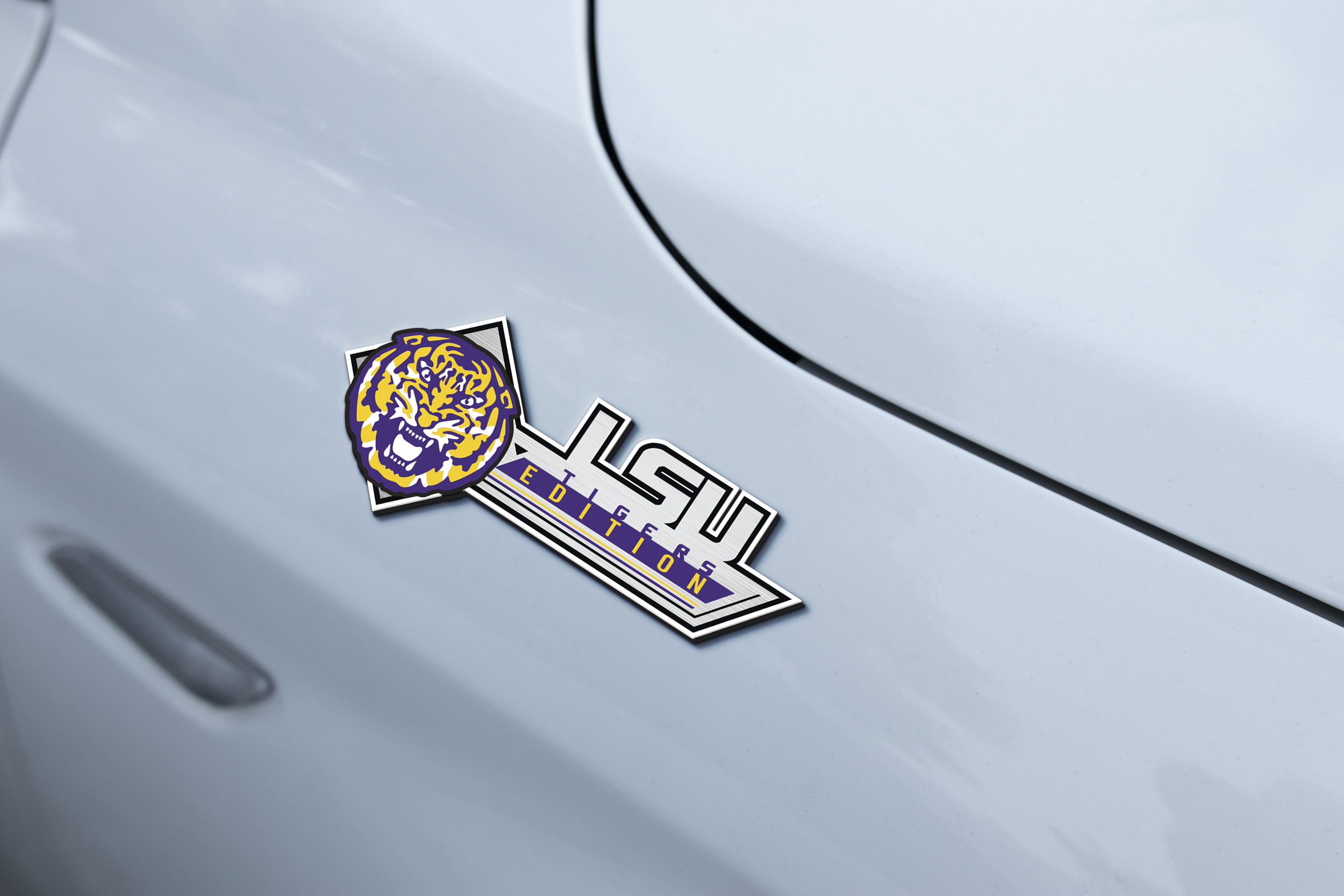 LSU Tigers Edition Acrylic Car Emblem 6 LSU Tigers Edition Acrylic Car Emblem - Image 6