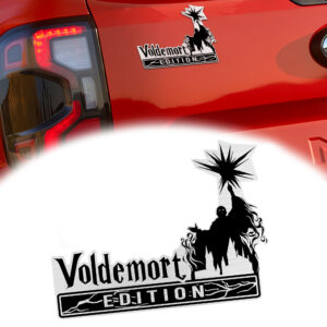 Voldemort Edition Laser Engraved Car Emblem