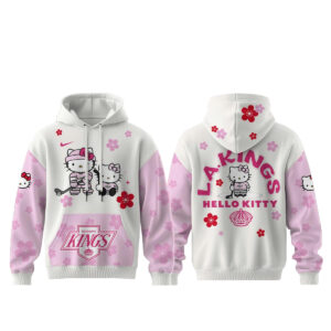 Los Angeles Kings x Hello Kitty Night 2026 Hoodie Version 2