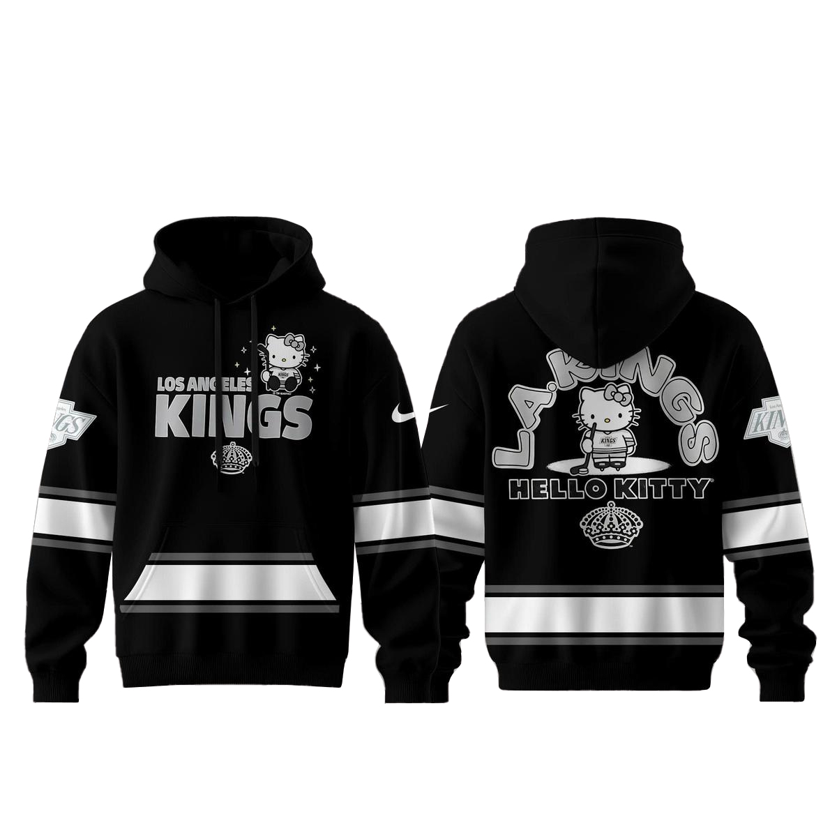 Los Angeles Kings x Hello Kitty Night 2026 Hoodie Version 3 1 Los Angeles Kings x Hello Kitty Night 2026 Hoodie Version 3