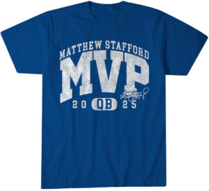 Los Angeles Rams Matthew Stafford 2025 MVP T-Shirt