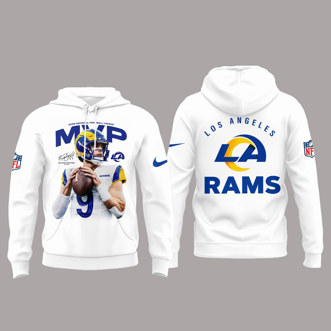 Los Angeles Rams Matthew Stafford MVP 2026 Shirt 2 Los Angeles Rams Matthew Stafford MVP 2026 Shirt - Image 2