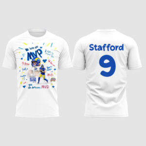 Los Angeles Rams Matthew Stafford MVP T-Shirt