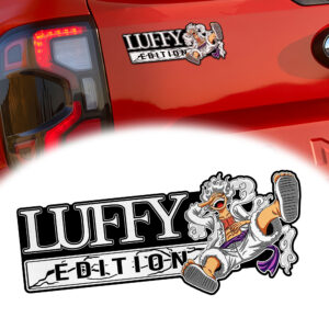 Monkey D Luffy Edition Laser Engraved Car Emblem