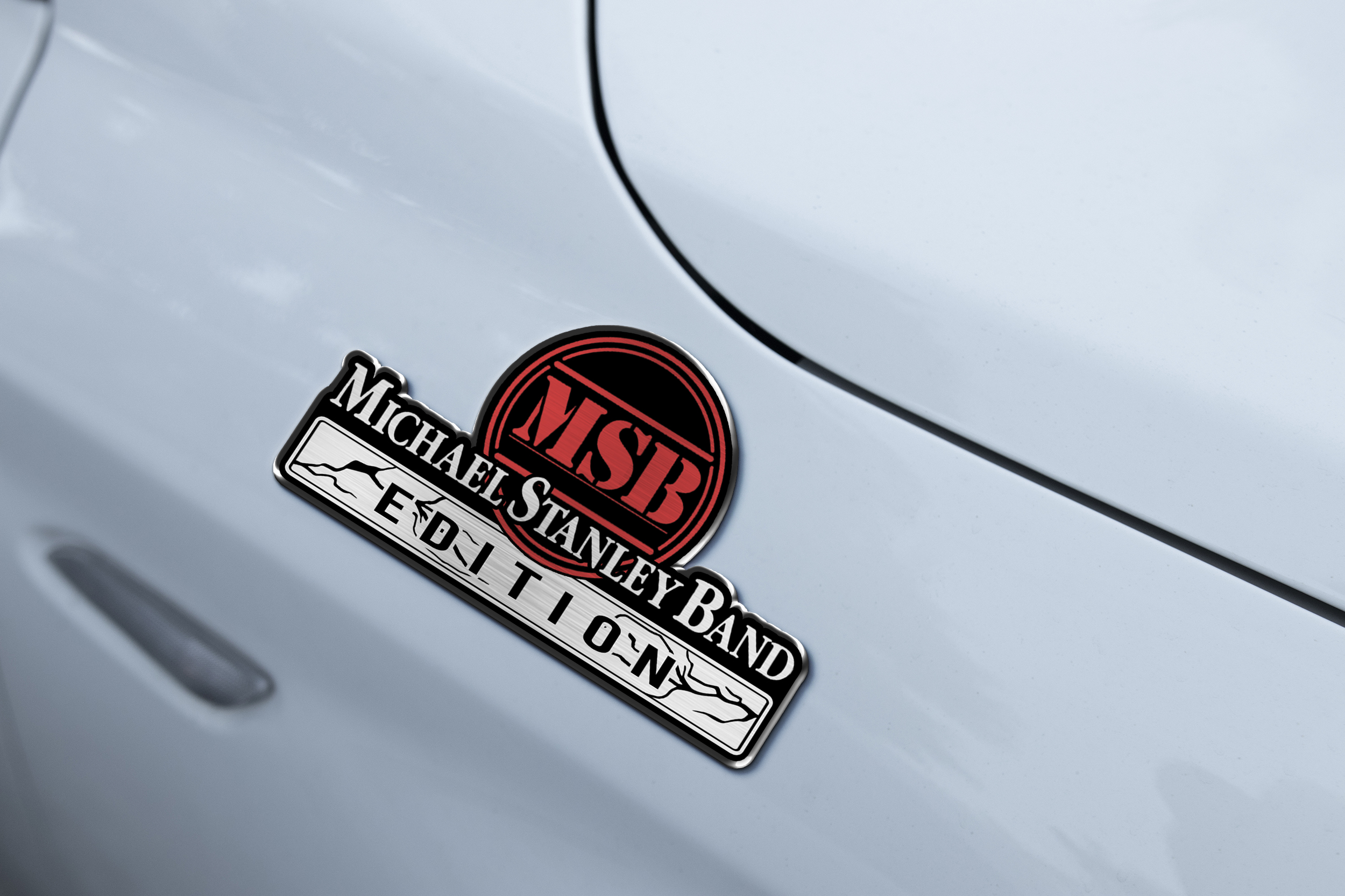 Michael Stanley Band Edition Laser Engraved Car Name Emblem Version 1 6 Michael Stanley Band Edition Laser Engraved Car Name Emblem Version 1 - Image 6