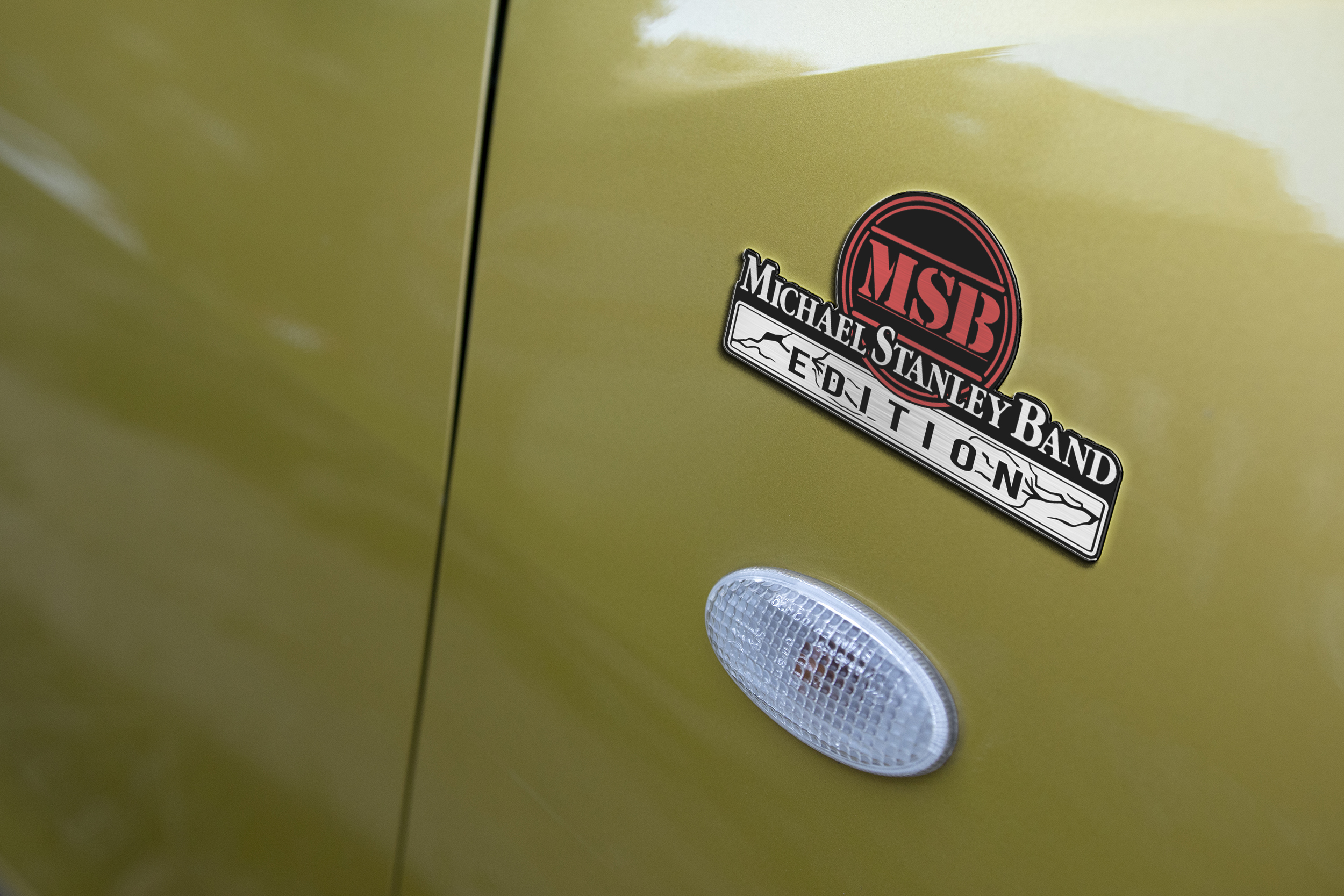 Michael Stanley Band Edition Laser Engraved Car Name Emblem Version 1 5 Michael Stanley Band Edition Laser Engraved Car Name Emblem Version 1 - Image 5