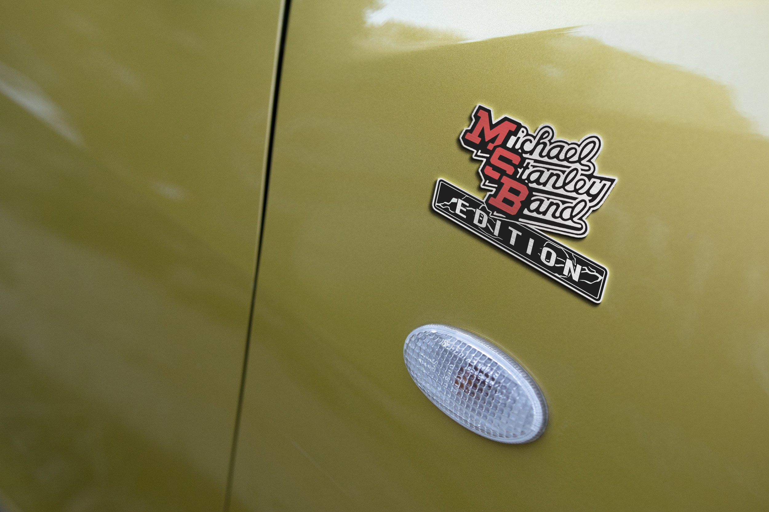Michael Stanley Band Edition Laser Engraved Car Name Emblem Version 2 5 Michael Stanley Band Edition Laser Engraved Car Name Emblem Version 2 - Image 5