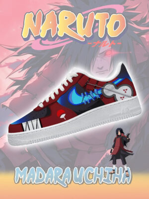 Madara Uchiha Version 2 Air Force 1 Shoes Sneakers