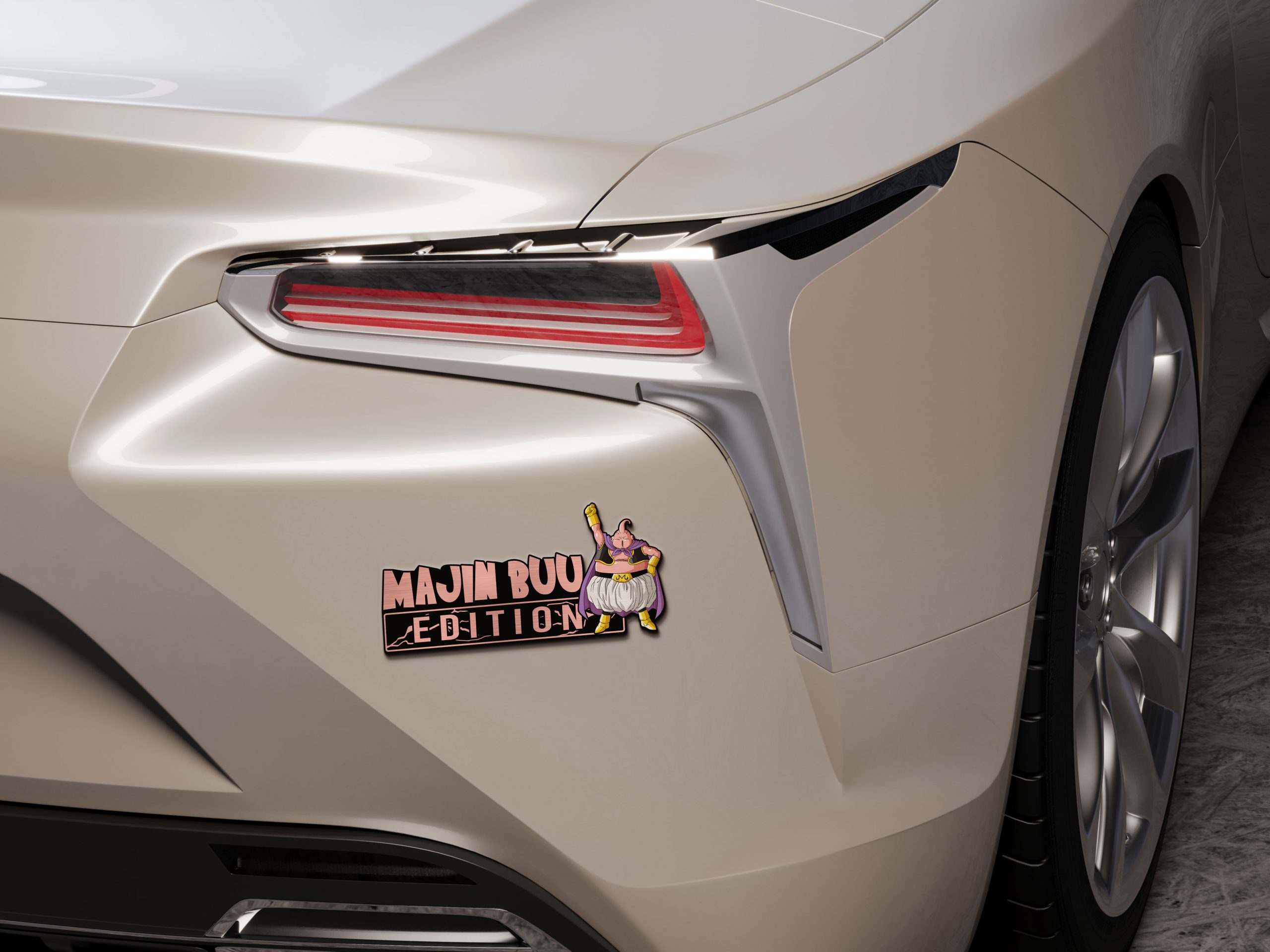 Majin Buu Edition Laser-Engraved Car Badge 6 Majin Buu Edition Laser-Engraved Car Badge - Image 6