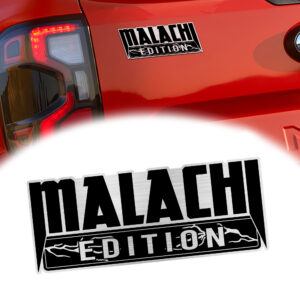 Malachi Edition Laser Engraved Car Emblem