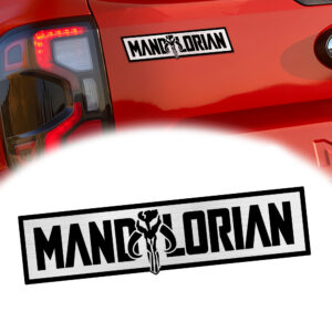 Mando Lorian Laser Engraved Car Emblem