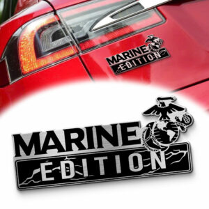 Marine Corps Edition Laser Engraved Car Badge