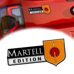 House Martell Edition Engraved Car Emblem