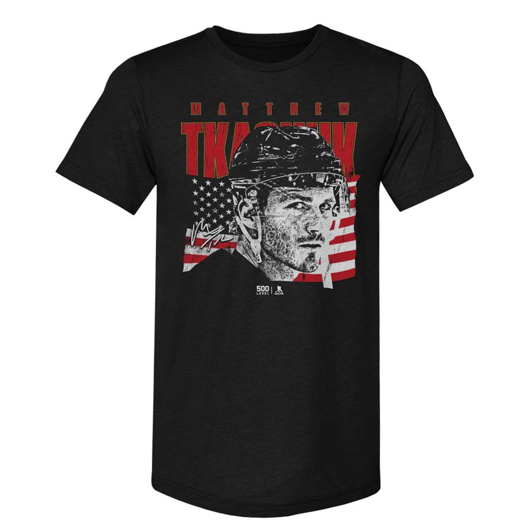 Matthew Tkachuk Florida USA Profile T-Shirt 1 Matthew Tkachuk Florida USA Profile T-Shirt