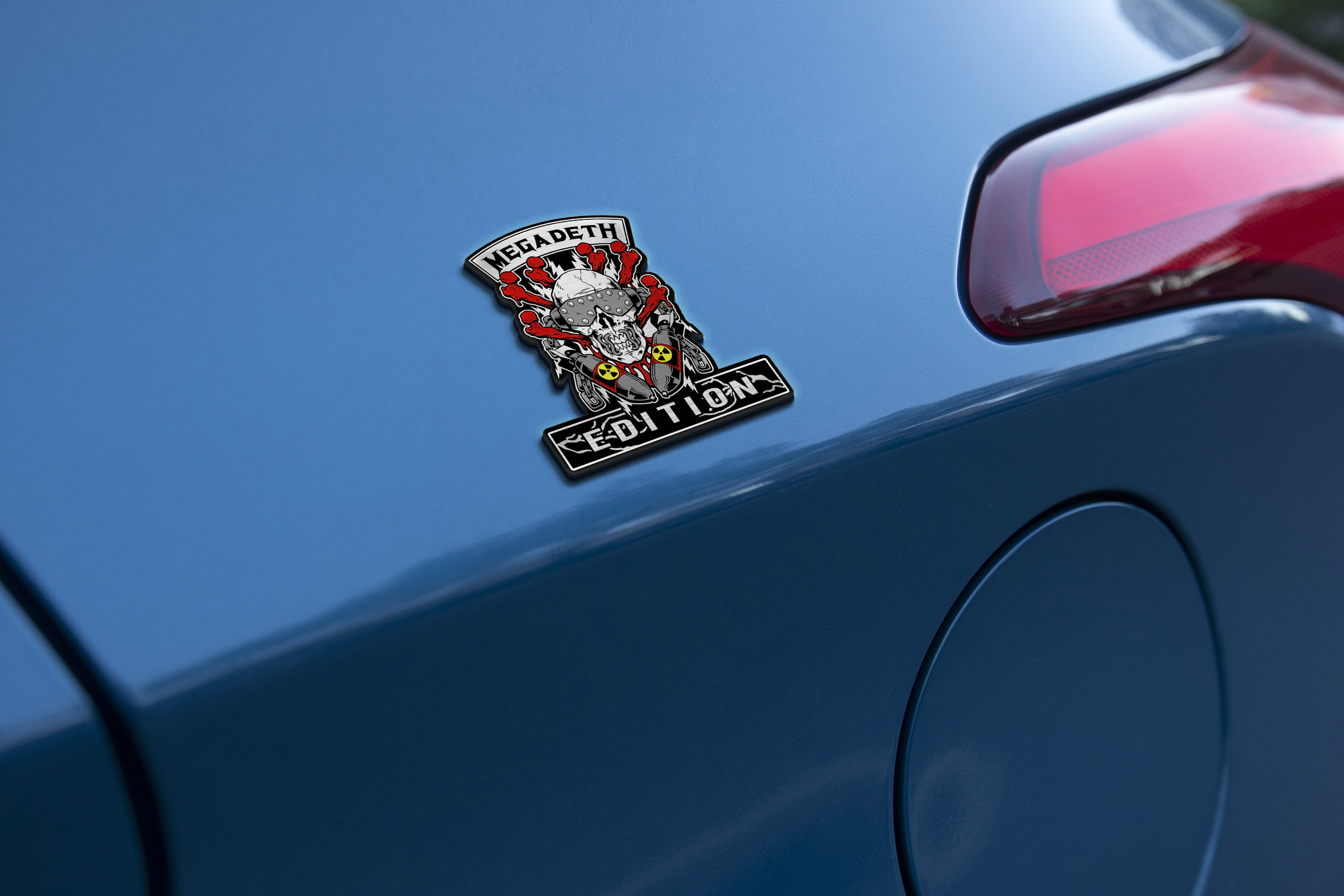 Megadeth Edition Laser Engraved Car Name Emblem Version 2 4 Megadeth Edition Laser Engraved Car Name Emblem Version 2 - Image 4