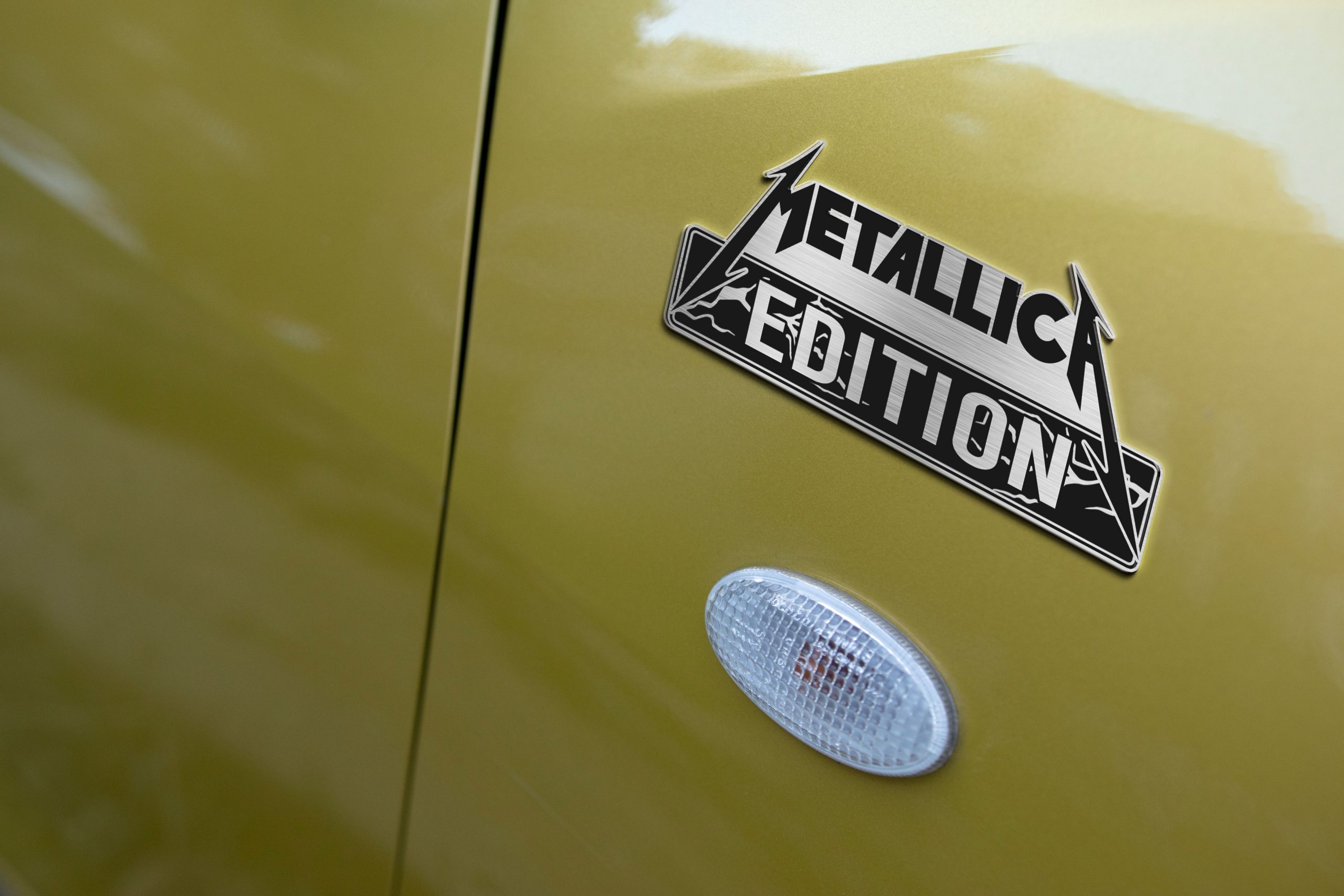Metallica Edition Laser Engraved Car Name Emblem Version 1 5 Metallica Edition Laser Engraved Car Name Emblem Version 1 - Image 5