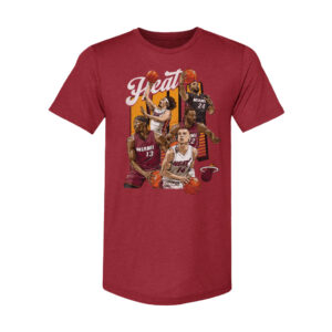 Miami Heat 2026 Starting 5 T-Shirt
