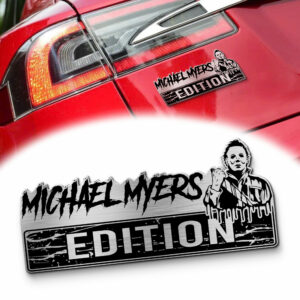 Michael Myers Edition Laser Engraved Car Name Emblem