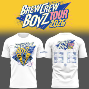 Milwaukee Brewers Brew Crew Boyz Tour 2026 Shirt