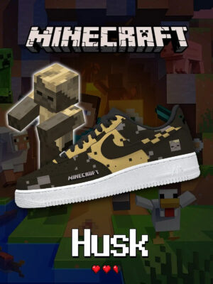 Minecraft Husk Air Force 1 Shoes Sneakers