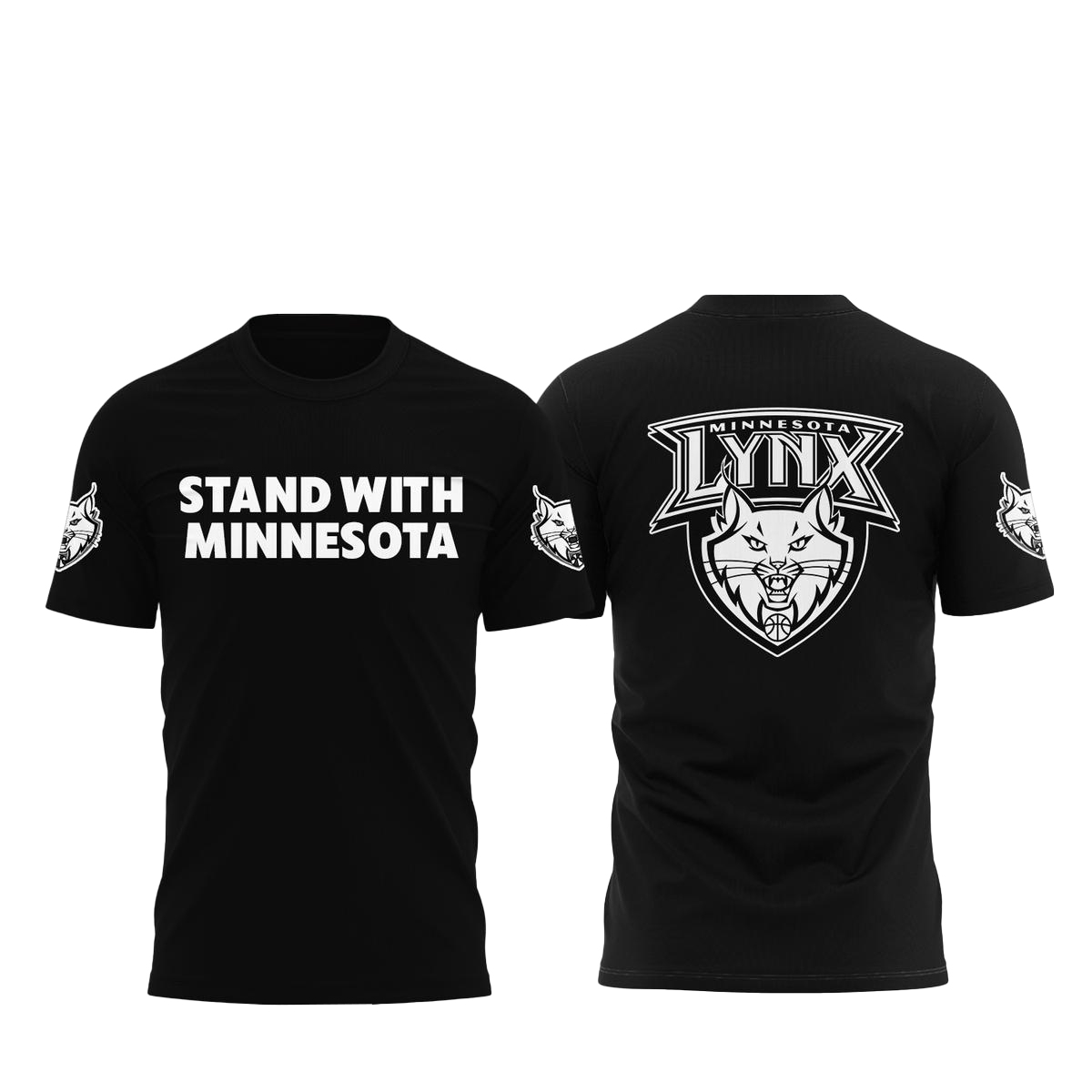 Minnesota Lynx Stand With Minnesota 2026 Shirt 1 Minnesota Lynx Stand With Minnesota 2026 Shirt