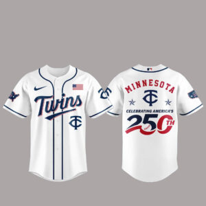 Minnesota Twins America 250th Anniversary Of USA 2026 Baseball Jersey