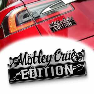 Mötley Crüe Edition Laser Engraved Car Name Emblem