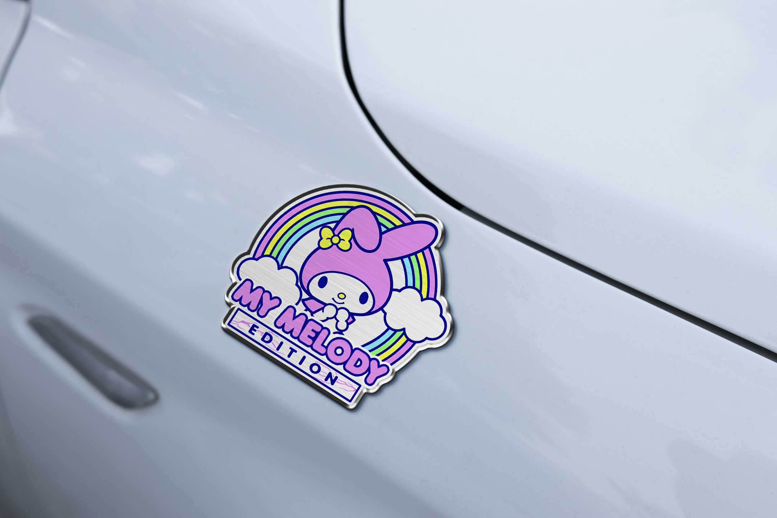 My Melody Edition Laser Engraved Car Name Emblem 6 My Melody Edition Laser Engraved Car Name Emblem - Image 6