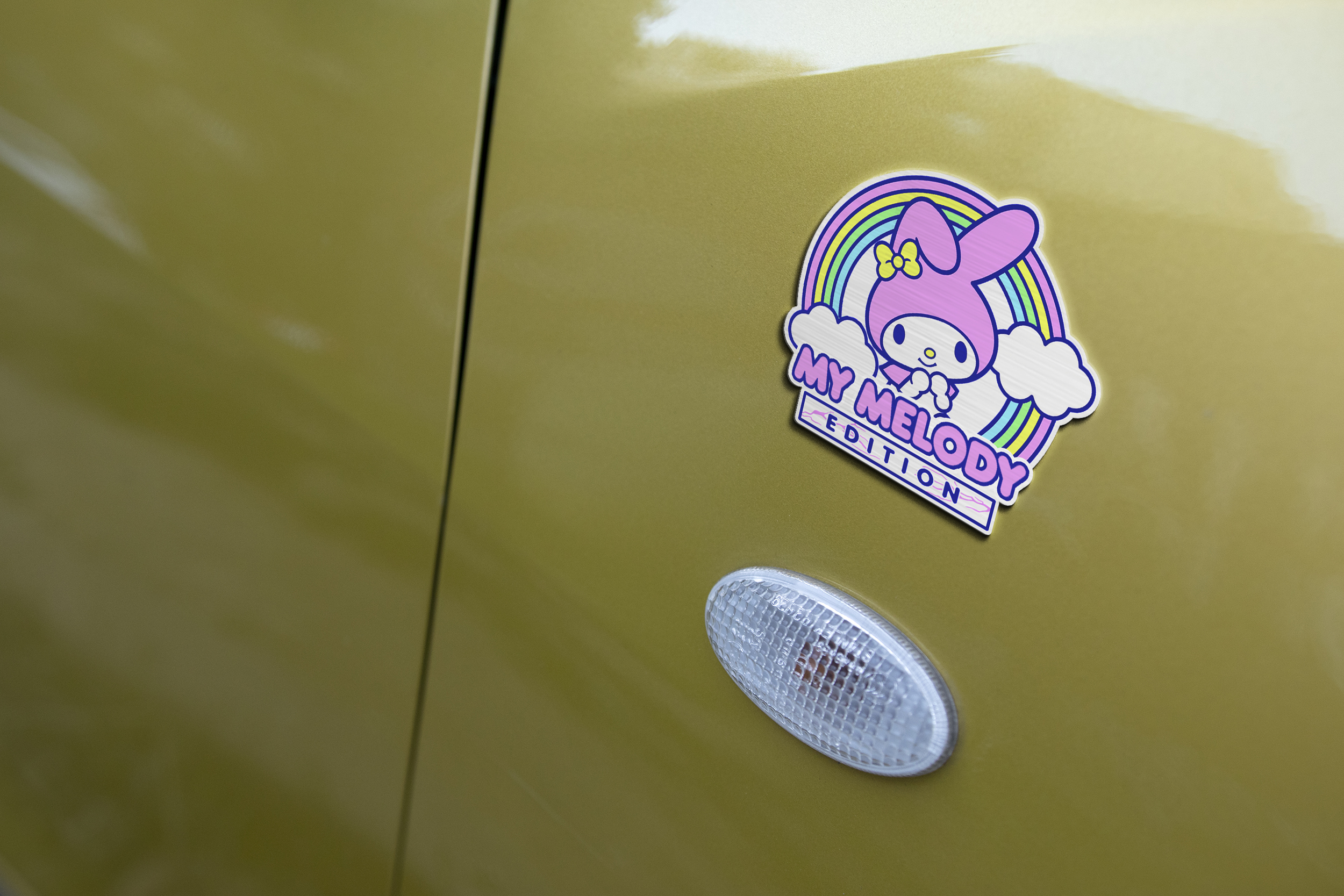 My Melody Edition Laser Engraved Car Name Emblem 5 My Melody Edition Laser Engraved Car Name Emblem - Image 5