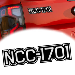 Star Trek NCC-1701 Laser Engraved Car Emblem