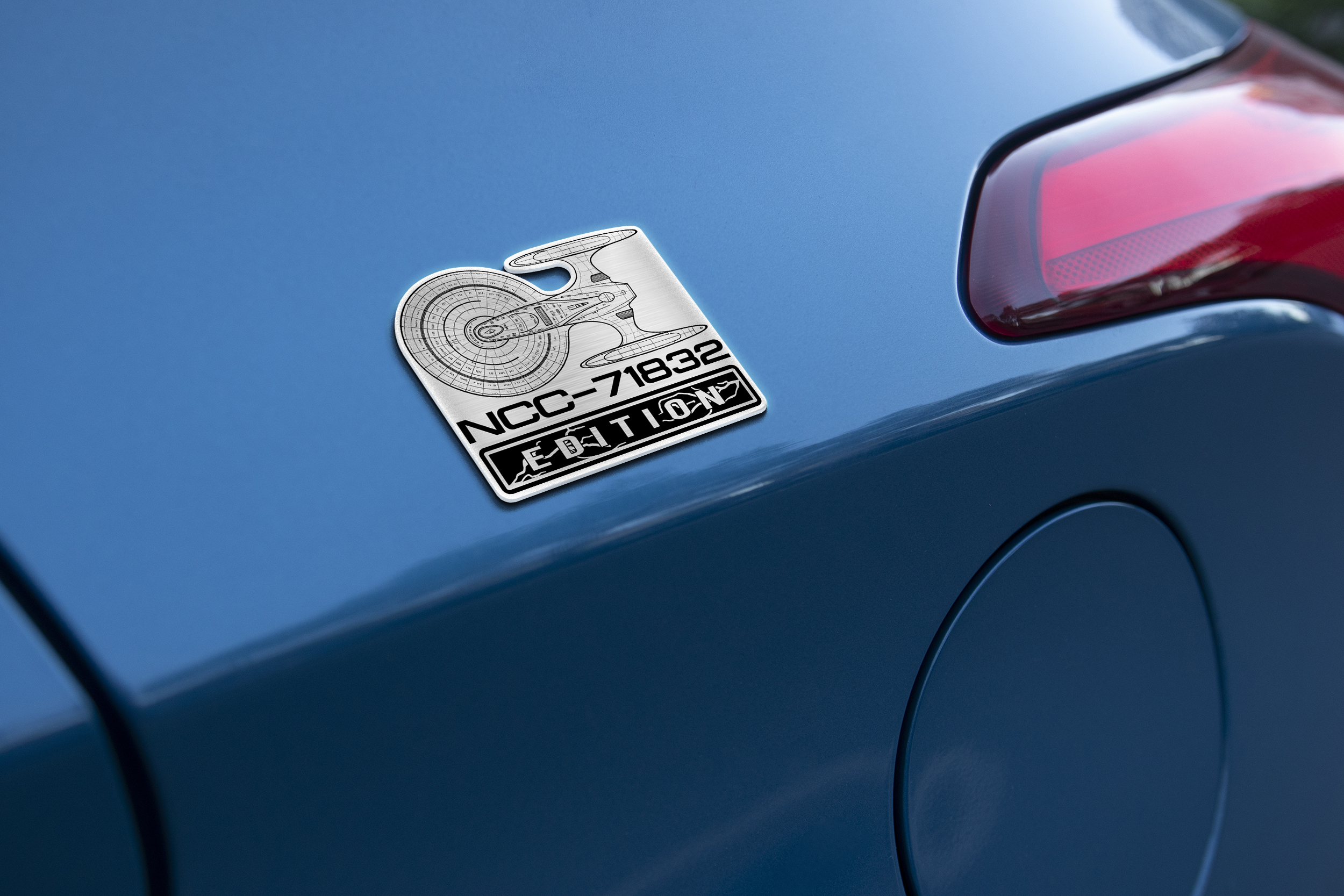 USS Odyssey Edition Acrylic Car Name Emblem 4 USS Odyssey Edition Acrylic Car Name Emblem - Image 4