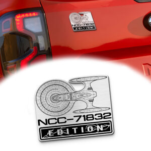 USS Odyssey Edition Acrylic Car Name Emblem