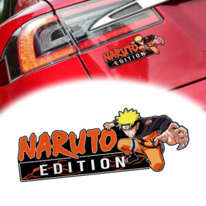 Naruto Edition Laser-Engraved Car Name Emblem Version 1