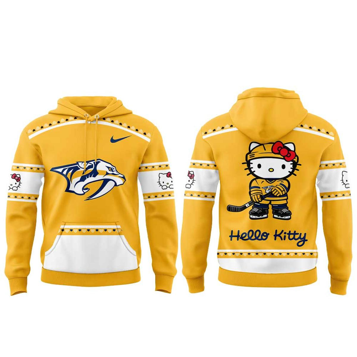 Nashville Predators x Hello Kitty Night 2026 Shirt 2 Nashville Predators x Hello Kitty Night 2026 Shirt - Image 2