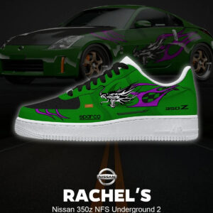 Need For Speed Rachel's 350z Underground 2 Air Force 1 Shoes Sneakers