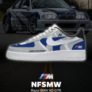 Need For Speed Razor M3 GTR Air Force 1 Shoes Sneakers