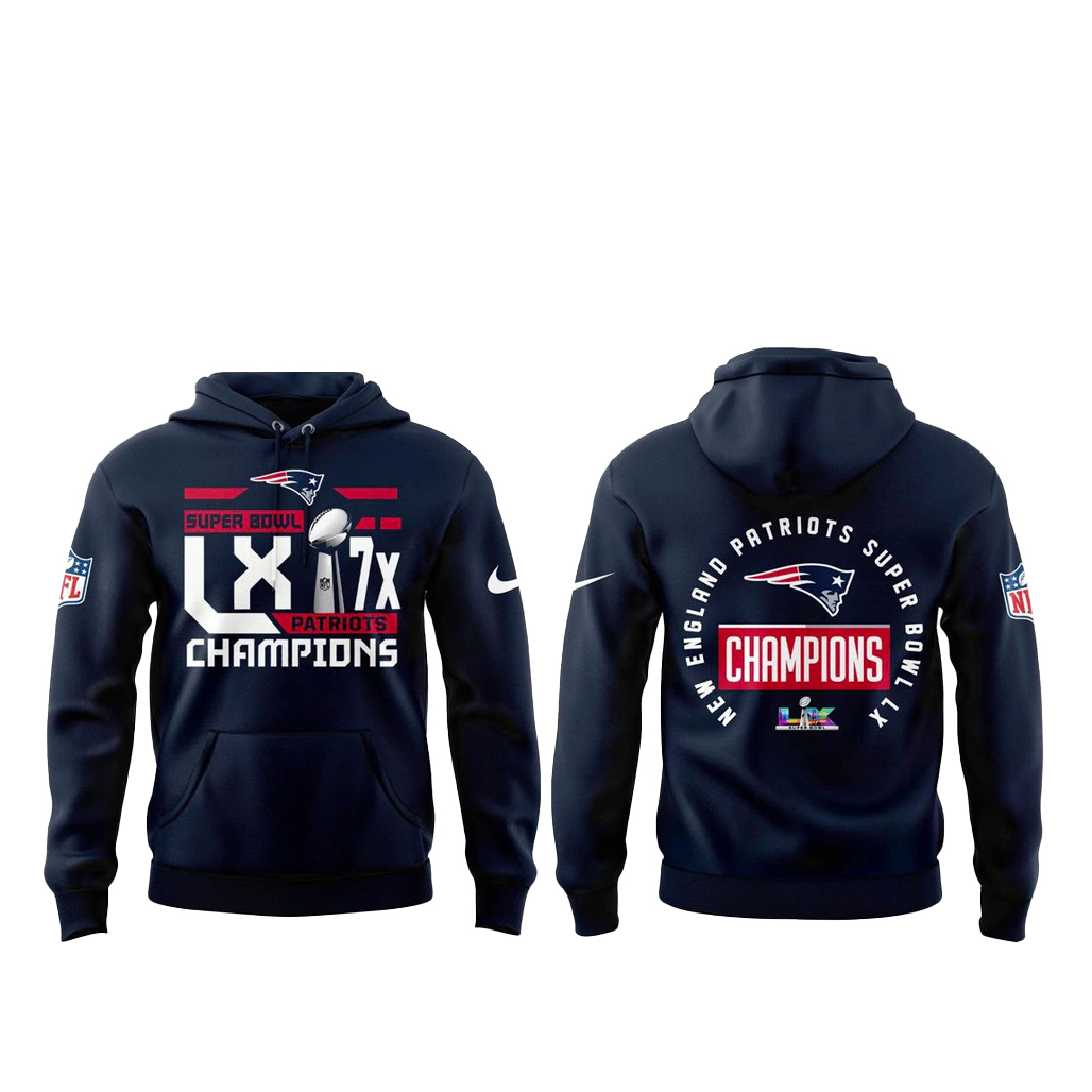 New England Patriots Super Bowl 7x Champions Shirt 2 New England Patriots Super Bowl 7x Champions Shirt - Image 2