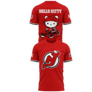 New Jersey Devils x Hello Kitty Night 2026 T-Shirt Version 1