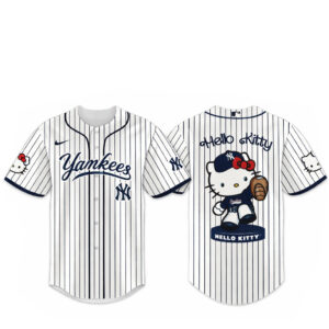 New York Yankees Major League Baseball 2026 Hello Kitty Baseball Jersey
