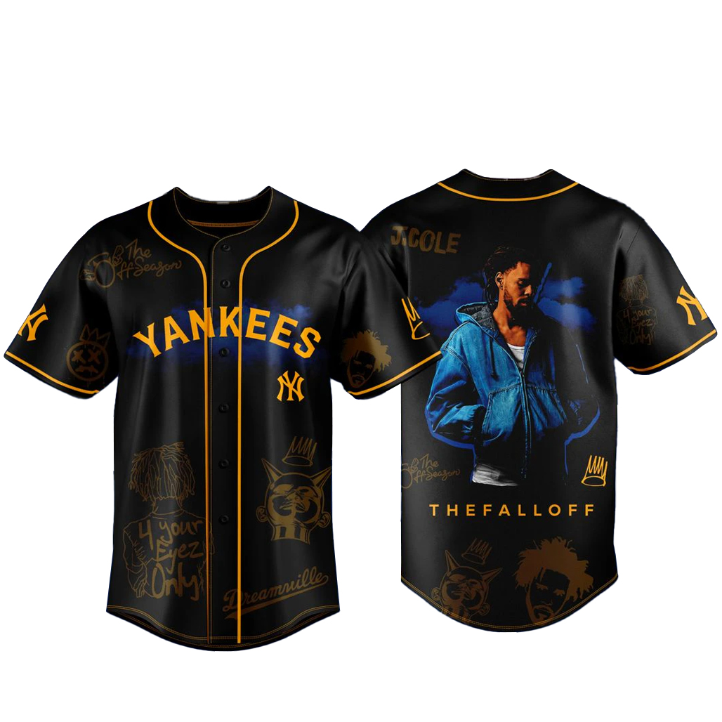 New York Yankees x The Fall Off World Tour 2026 Baseball Jersey 1 New York Yankees x The Fall Off World Tour 2026 Baseball Jersey