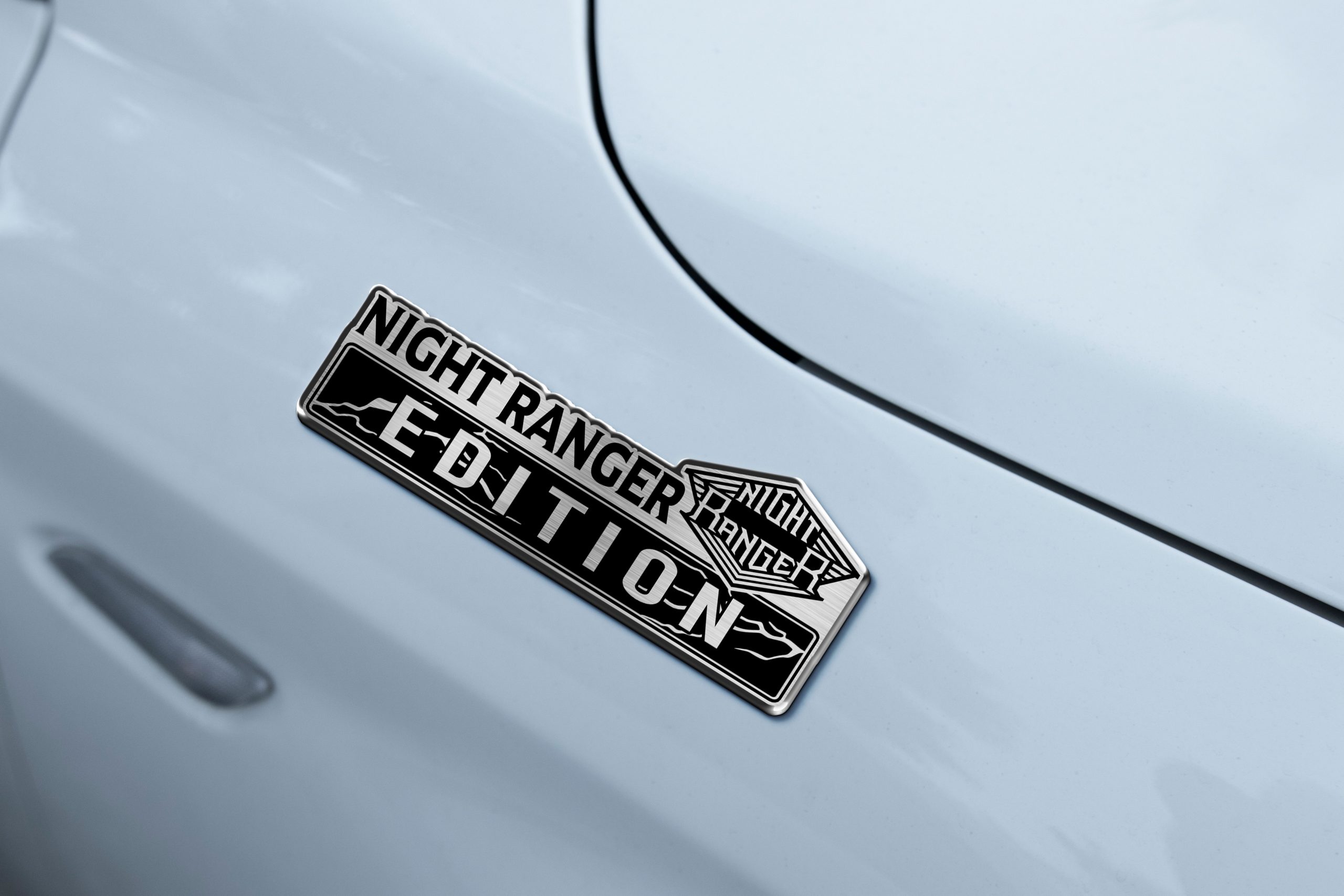Night Ranger Edition Laser Engraved Car Name Emblem 4 Night Ranger Edition Laser Engraved Car Name Emblem - Image 4
